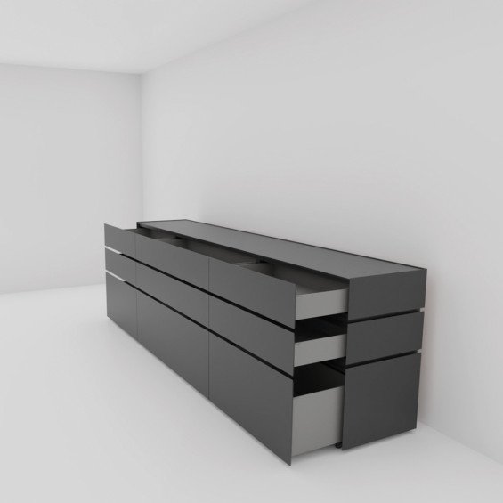 Interlubke ''Just Cube'' Dressoir (280cm) | Design